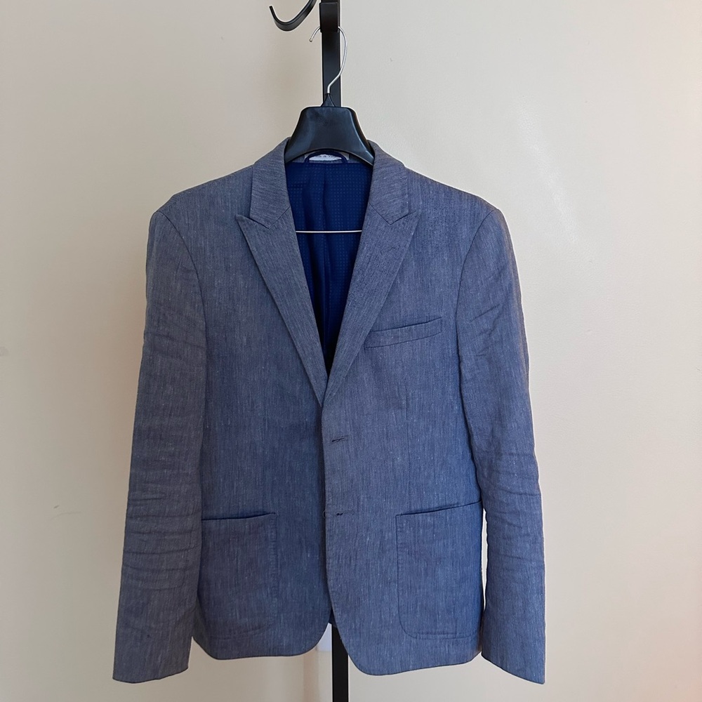 Marc New York Blue Sport Coat Modern Fit